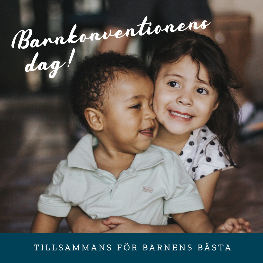 Barnkonventionens dag - tillsammans för barnens bästa