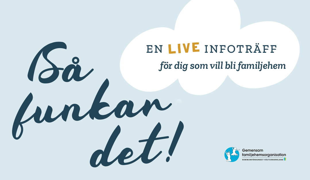 Så funkar det! Live infoträff med pingstkyrkan i Örnsköldsvik den 26/4.